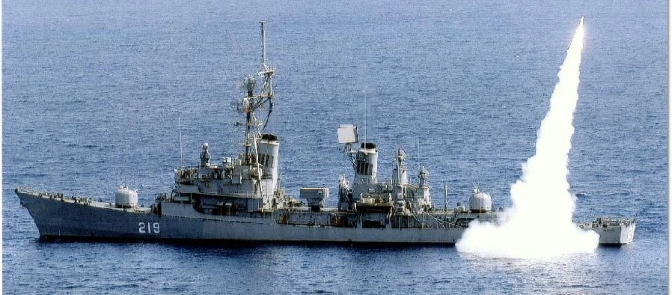 Η βύθιση του παροπλισμένου Α/Τ «Νέαρχος» από το Πολεμικό Ναυτικό με MBDA MM-40 Block 2 Exocet (βίντεο)